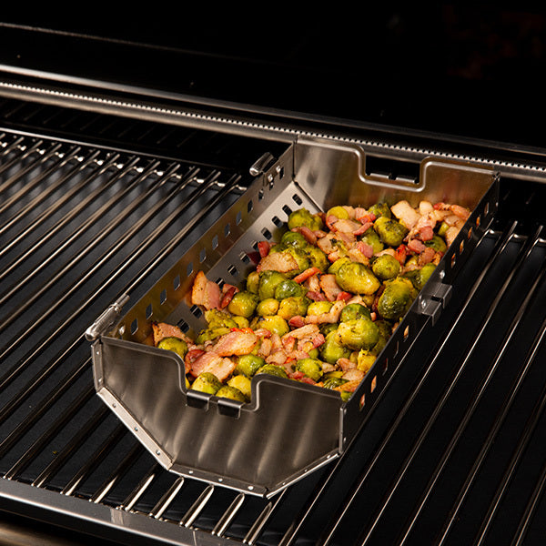 Cesto giratório para rotisserie