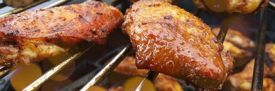 LIGHT LAGER & LIME GRILLED CHICKEN WINGS