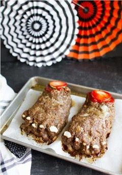 Halloween Feet Loaf Recipe