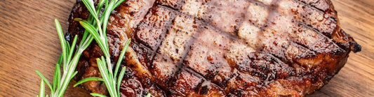 Sizzlin' Steak on the Barbecue