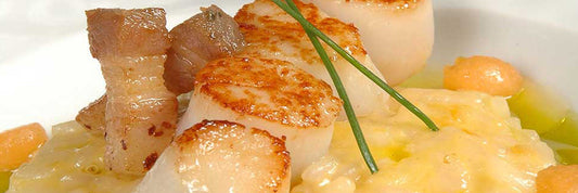 SCALLOP KEBABS