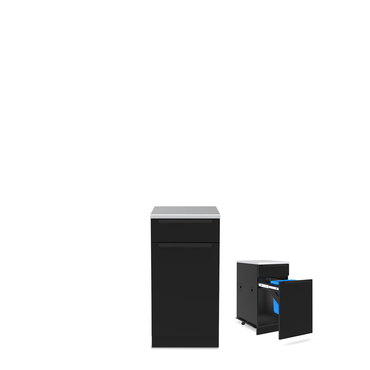 Modular Outdoor Kitchen – Baron Waste Organiser Cabinet