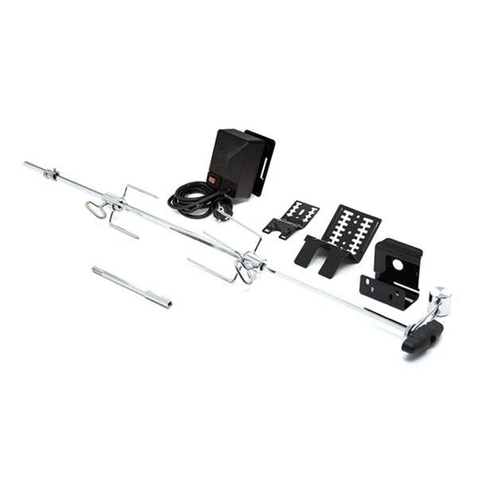 Kit de espeto giratório universal de luxo