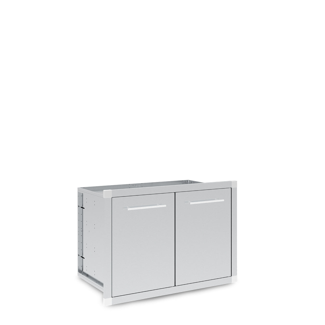 Conjunto de porta dupla fechada