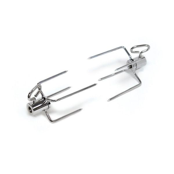 Garfos para espeto rotativo