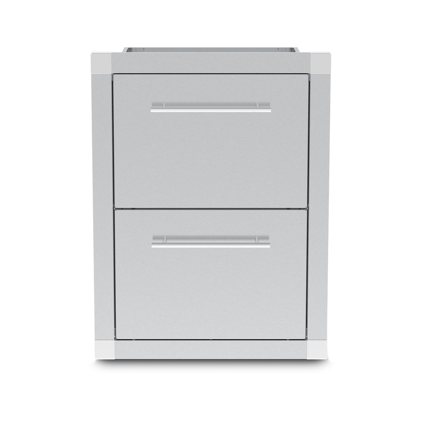 Conjunto de 2 cajones cerrados Broil King