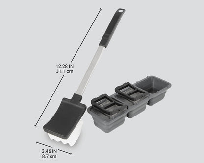 Cepillo para parrilla de hielo