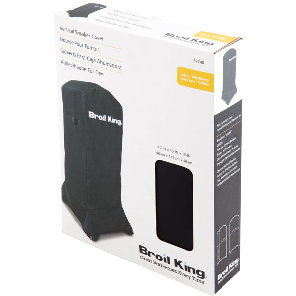 Cubierta para ahumador de gabinete