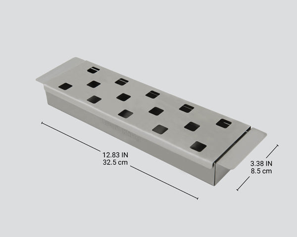 Caixa fumadora em aço inoxidável