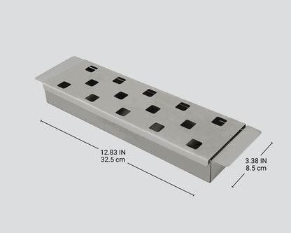 Caixa fumadora em aço inoxidável