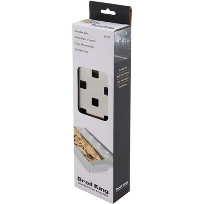 Caixa fumadora em aço inoxidável